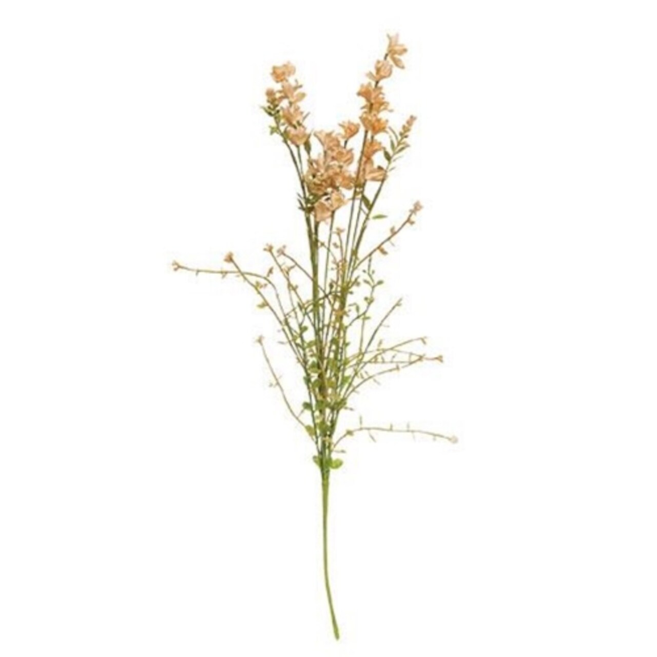 Wildflower Blossoms Spray Faux Floral Green Stem Decor - Set of 3